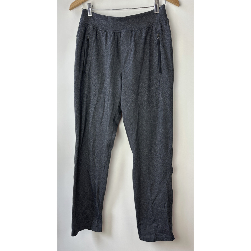 Lululemon Discipline Pant Heathered Black Gray Stretch Pockets Men's Size Medium - Picture 15 of 16